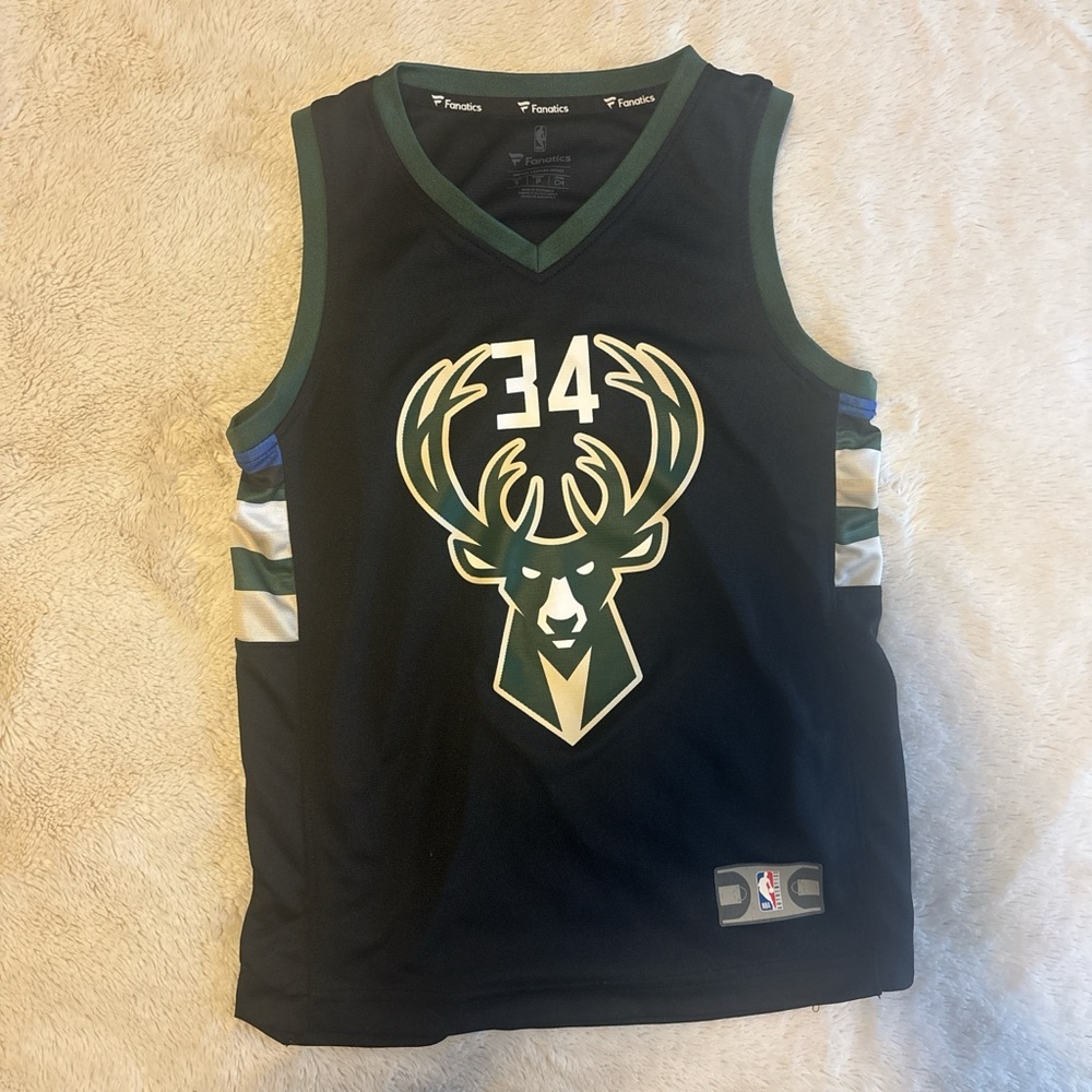 Fanatics Milwaukee Bucks Basketball Jersey